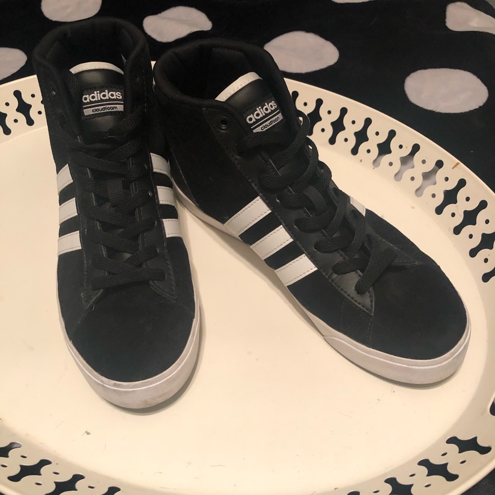 Adidas Cloudfoam High-Top Sneakers